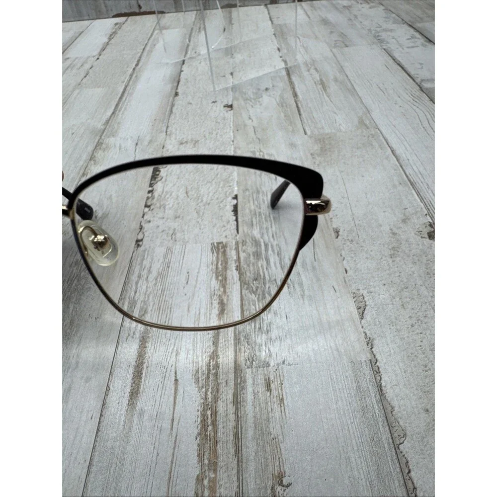 LONGCHAMP LO2108 602 WINE GOLD AUTHENTIC EYEGLASS FRAMES CAT EYE 51-18-140 CASE